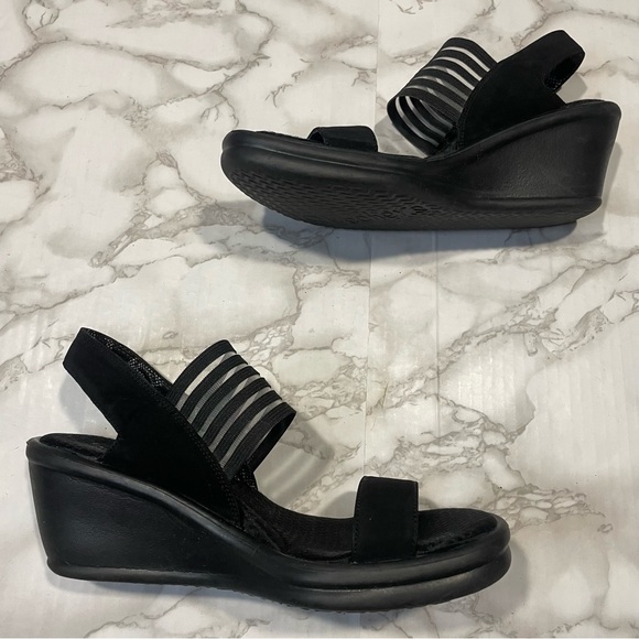 Skechers Cali Rumblers Platform Wedge Sandals - Picture 2 of 7